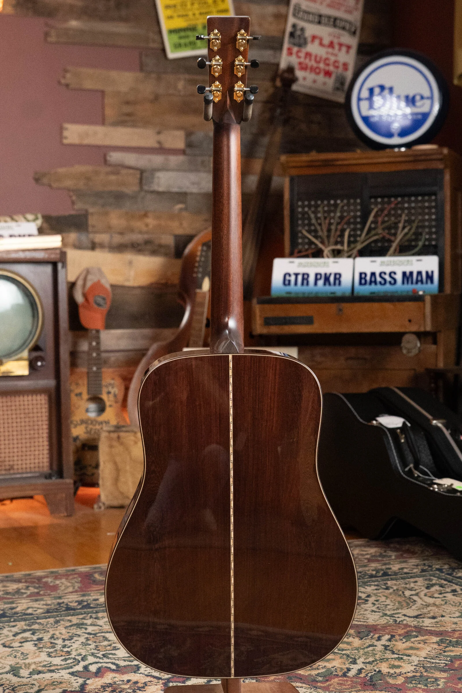 Bourgeois D Touchstone Signature Torrefied Alaskan Sitka/Madagascar Rosewood Dreadnought Acoustic Guitar #8235 - Image 11