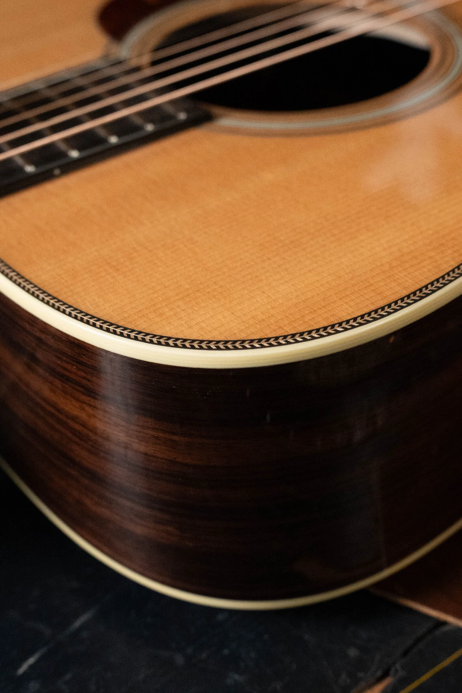 Bourgeois D Vintage/TS Touchstone Series Sitka/Rosewood Dreadnought Acoustic Guitar #7014 - Image 13
