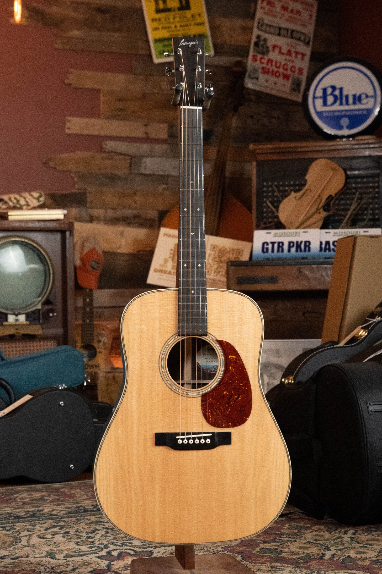 Bourgeois D Vintage/TS Touchstone Series Sitka/Rosewood Dreadnought Acoustic Guitar #7014 - Image 6