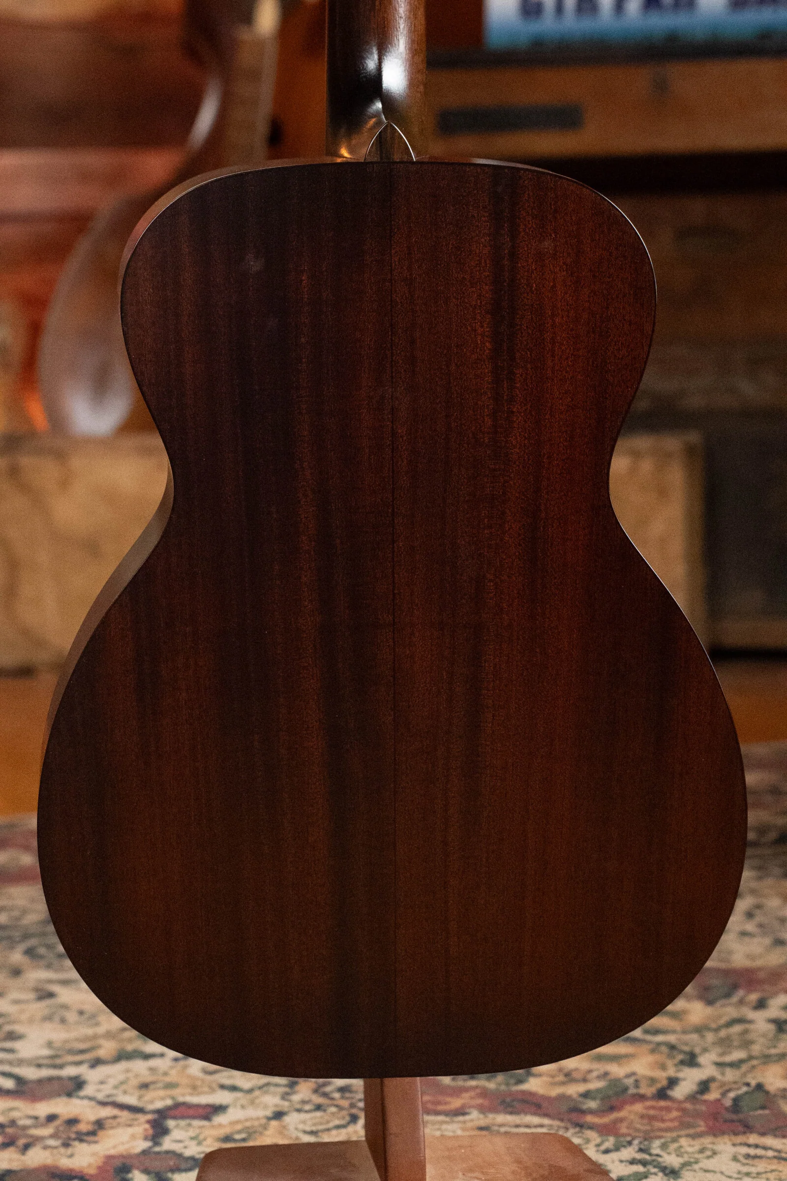Bourgeois Professional Series Country Boy Satin Sitka/Mahogany Satin OM Acoustic Guitar #1100 - Image 10