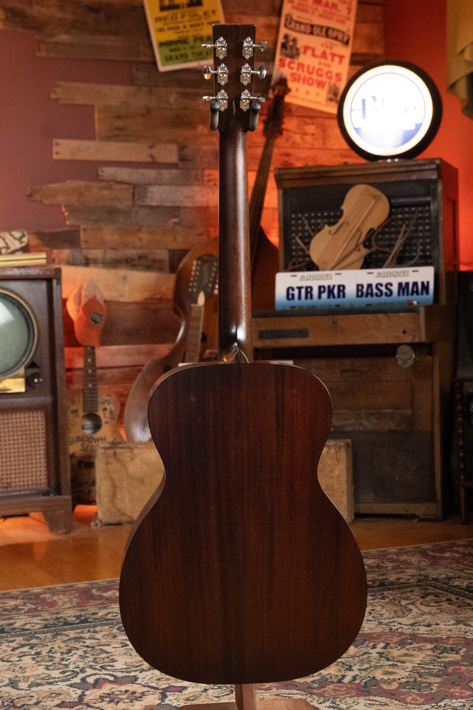 Bourgeois Professional Series Country Boy Satin Sitka/Mahogany Satin OM Acoustic Guitar #1100 - Image 9