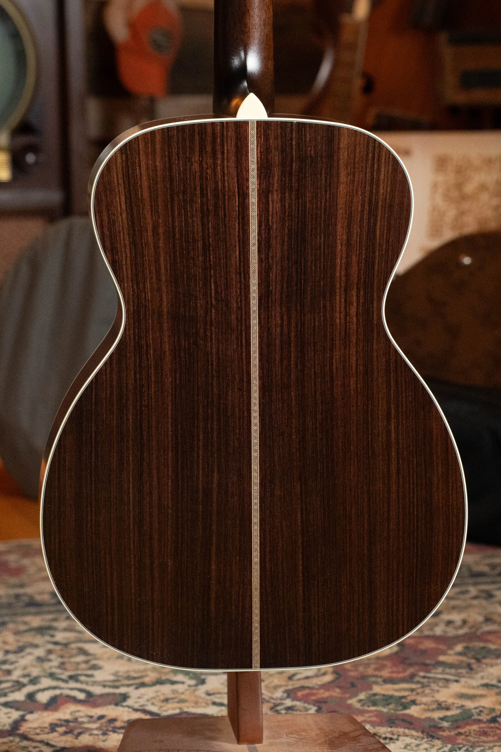 Bourgeois Professional Series Sitka/Rosewood Satin OM Vintage Acoustic Guitar #1118 - Image 11