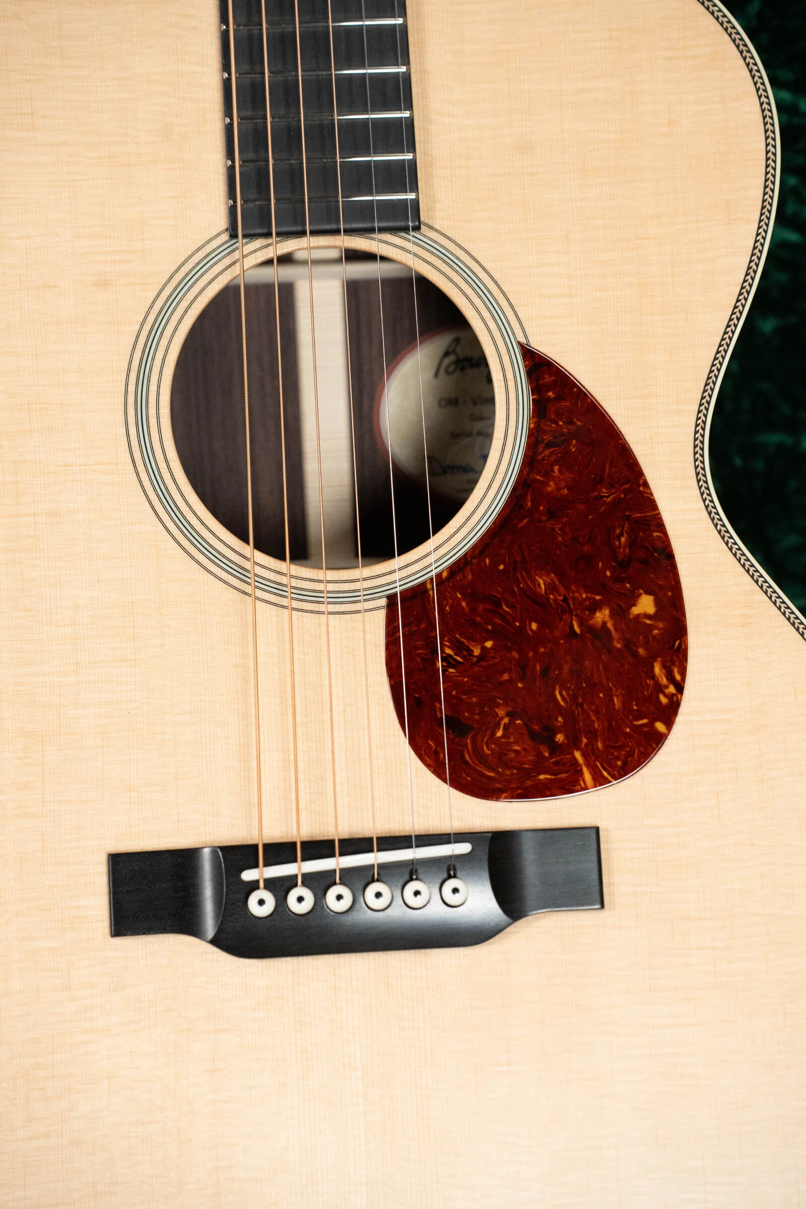 Bourgeois Professional Series Sitka/Rosewood Satin OM Vintage Acoustic Guitar #1118 - Image 3