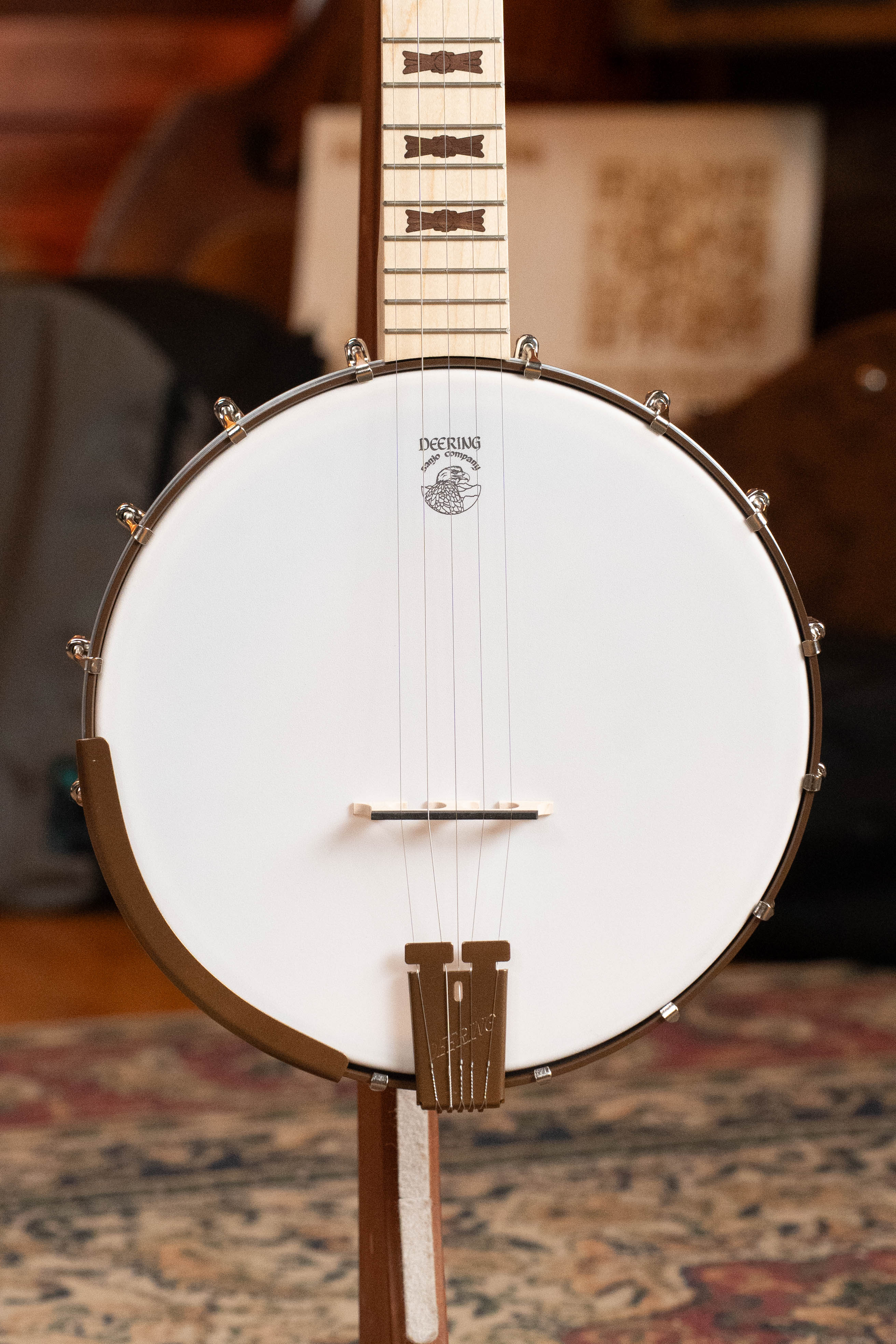 Deering Goodtime 5 String Open Back Banjo w/Spikes Installed #2514 - Image 5