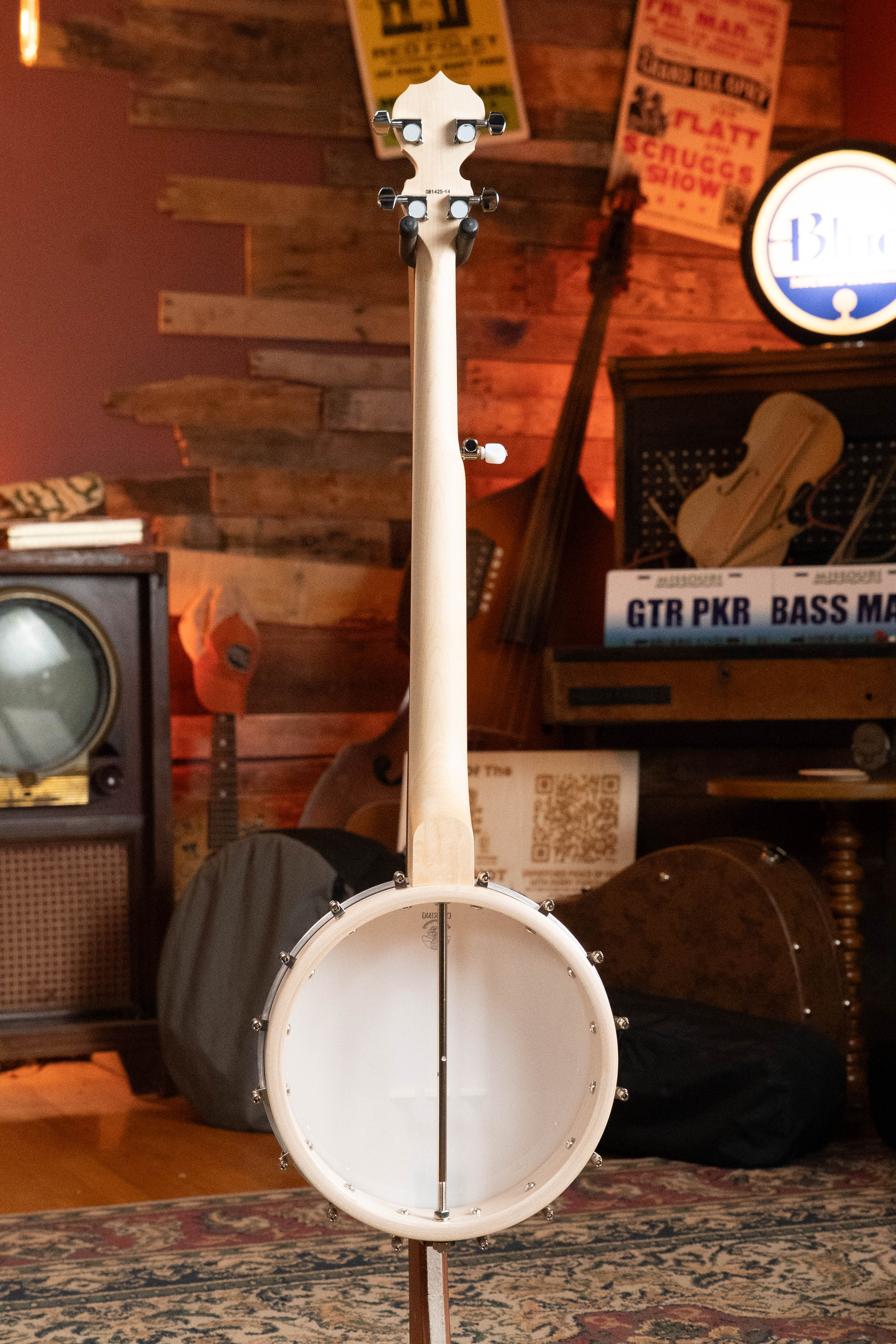 Deering Goodtime 5 String Open Back Banjo w/Spikes Installed #2514 - Image 8