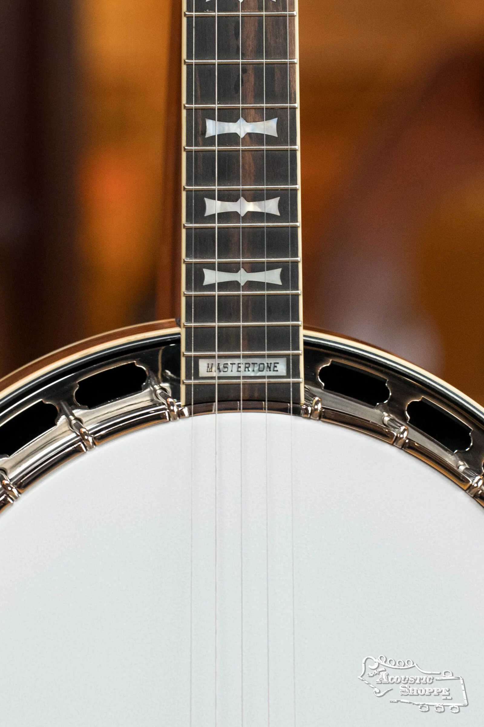 Gold Tone OB-2 Bowtie Mastertone Vintage Sunburst 5-String Resonator Banjo #0618 - Image 5