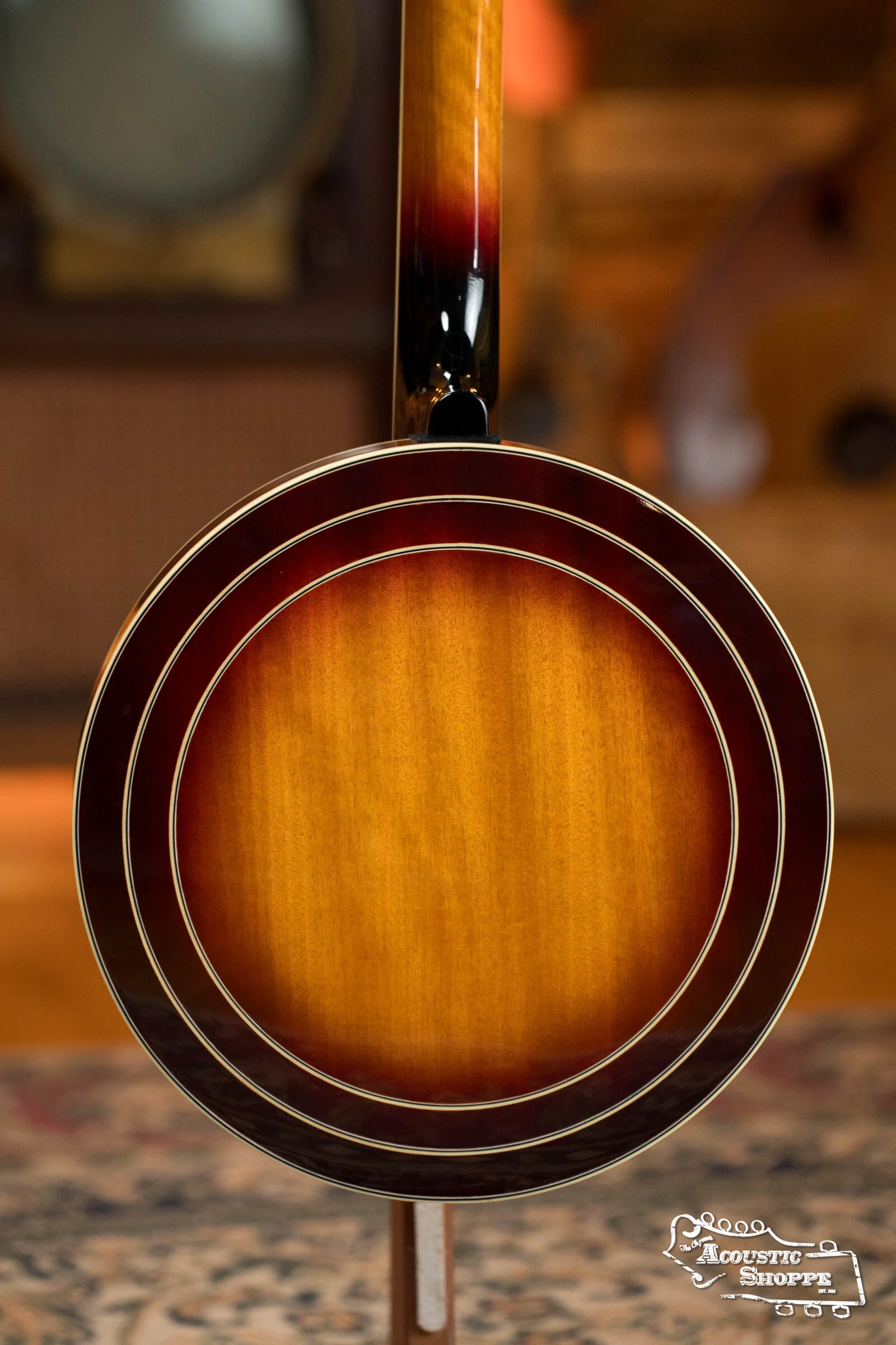 Gold Tone OB-2 Bowtie Mastertone Vintage Sunburst 5-String Resonator Banjo #0618 - Image 9