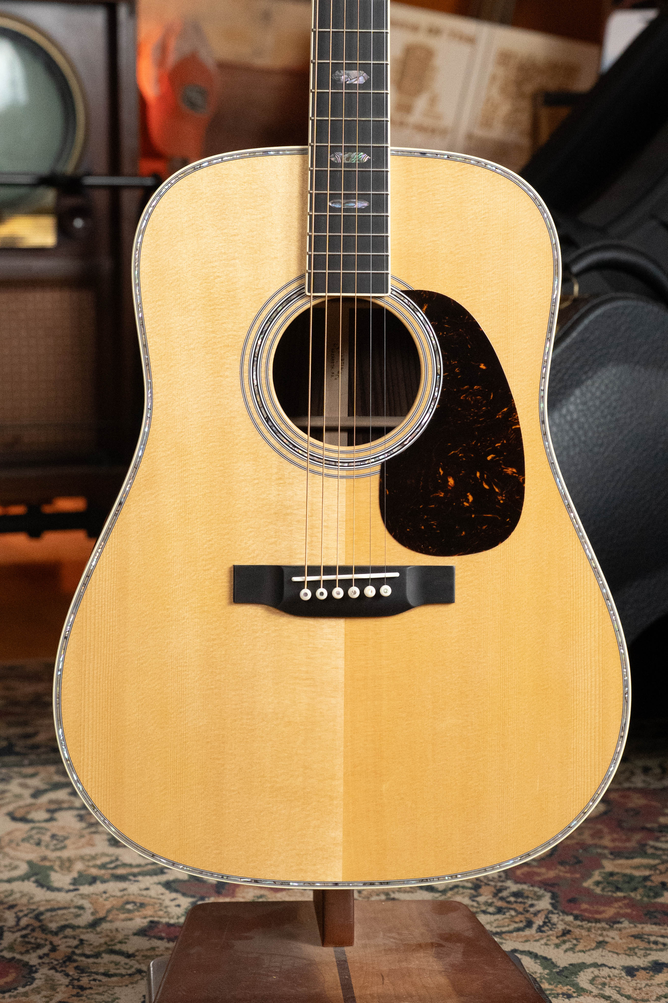 Martin D-41 Spruce/Indian Rosewood Dreadnought Acoustic Guitar #5217 - Image 8