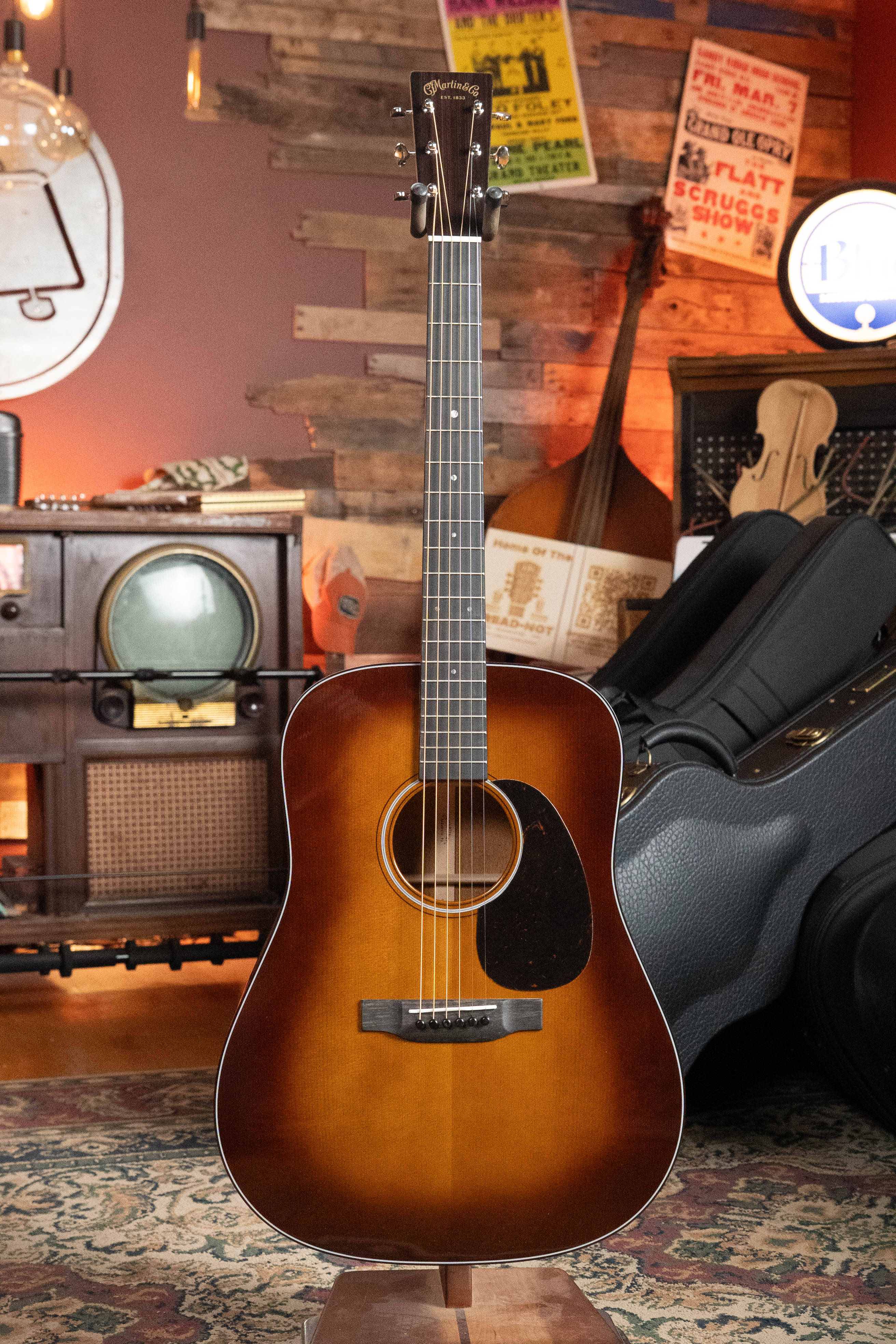*New 2025 Model* Martin D-18 1933 Gloss Ambertone Spruce/Mahogany Dreadnought Acoustic Guitar # 8880 - Image 6