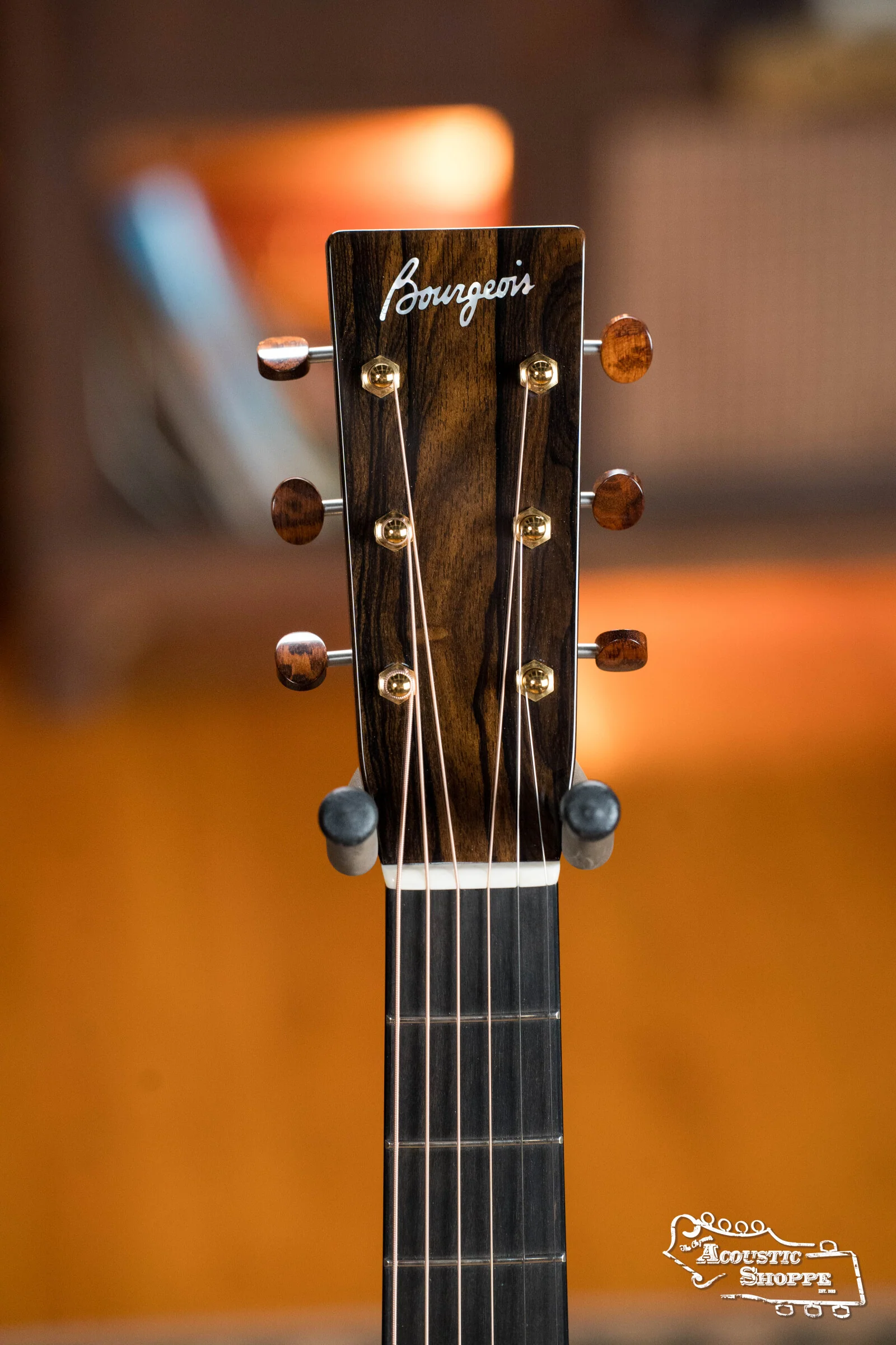 Bourgeois *Custom* Build LSDBS-OM Dana Bourgeois Signature Adirondack/Cocobolo Orchestra Model Cutaway Acoustic Guitar - Image 8
