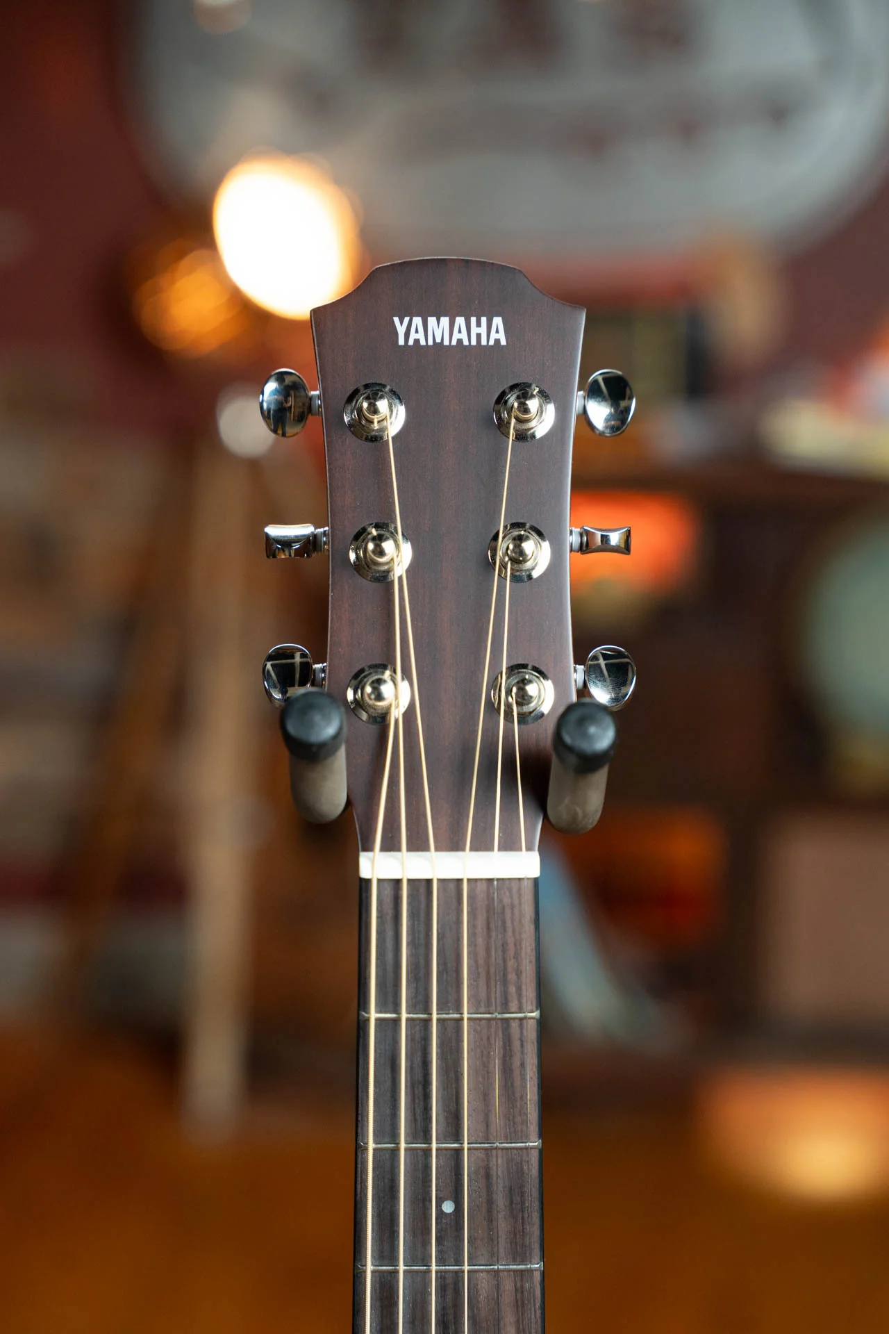 Yamaha CSF3M Sitka/Mahogany Tobacco Brown Sunburst Parlor Guitar w/SRT Zero Impact Pickup #1126 - Image 4