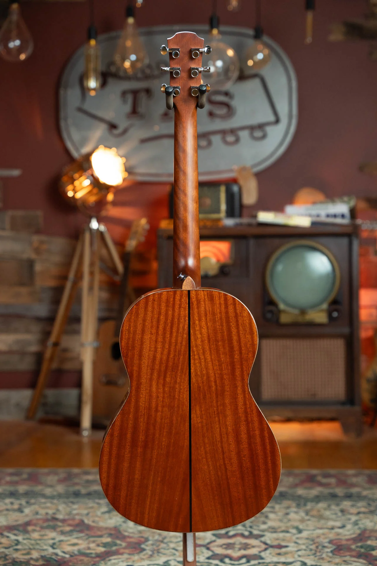 Yamaha CSF3M Sitka/Mahogany Tobacco Brown Sunburst Parlor Guitar w/SRT Zero Impact Pickup #1126 - Image 5