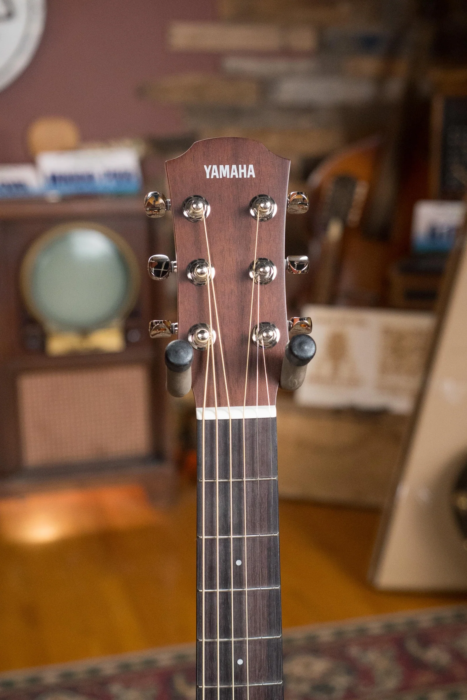 Yamaha CSF3M VN Sitka/Mahogany Vintage Natural Parlor Guitar w/Passive SRT Piezo System #1043 - Image 7