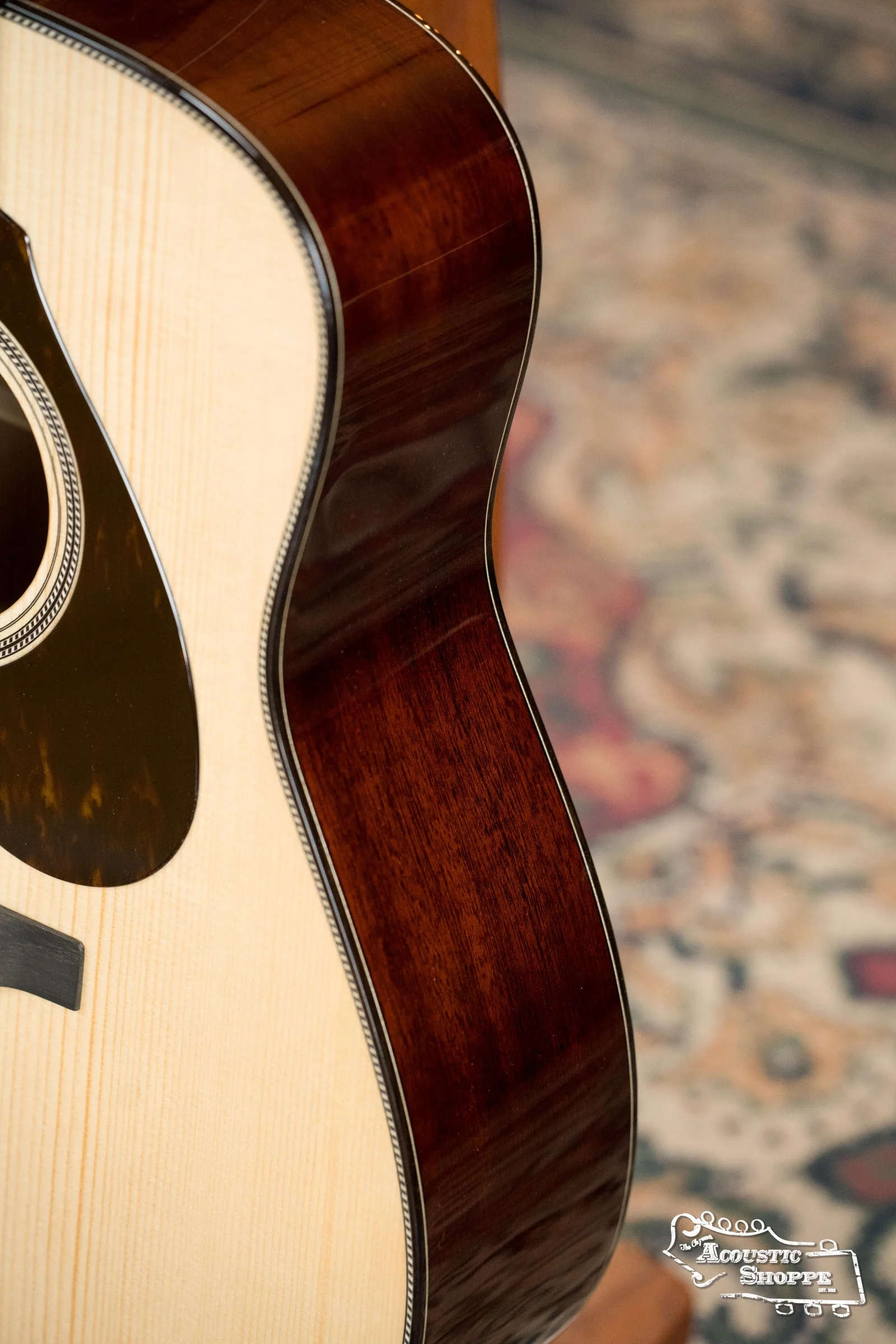 Yamaha FG9 MX Adirondack/Mahogany Dreadnought Guitar w/Atmosfeel Pickup #060A - Image 11