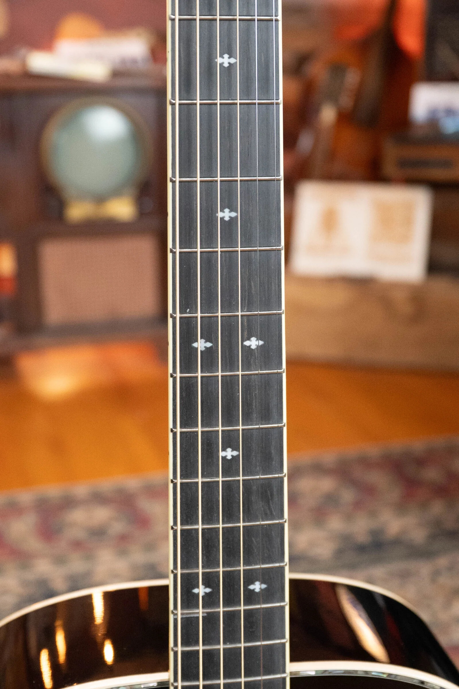 Yamaha LL16DRB ARE LL Series Engelmann/Rosewood Black Dreadnought Acoustic Guitar w/ SRT Zero Impact Pickup #0581 - Image 8