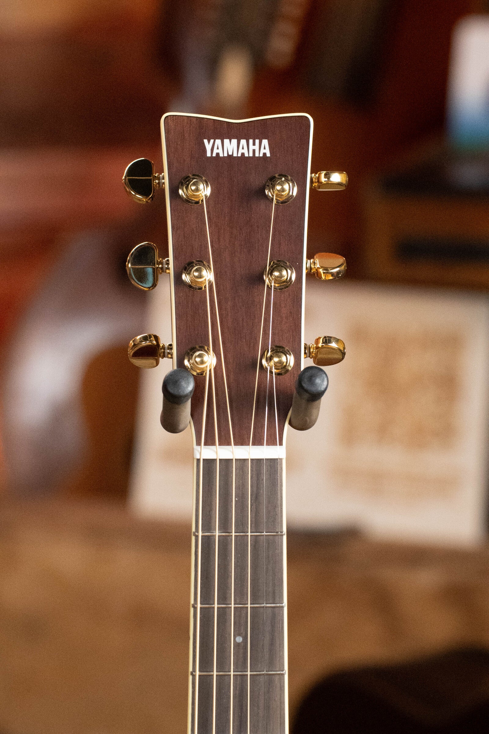 Yamaha LL6M ARE Engelmann/Mahogany Jumbo Guitar w/SRT Zero Impact Passive Piezo Pickup #0581 - Image 9