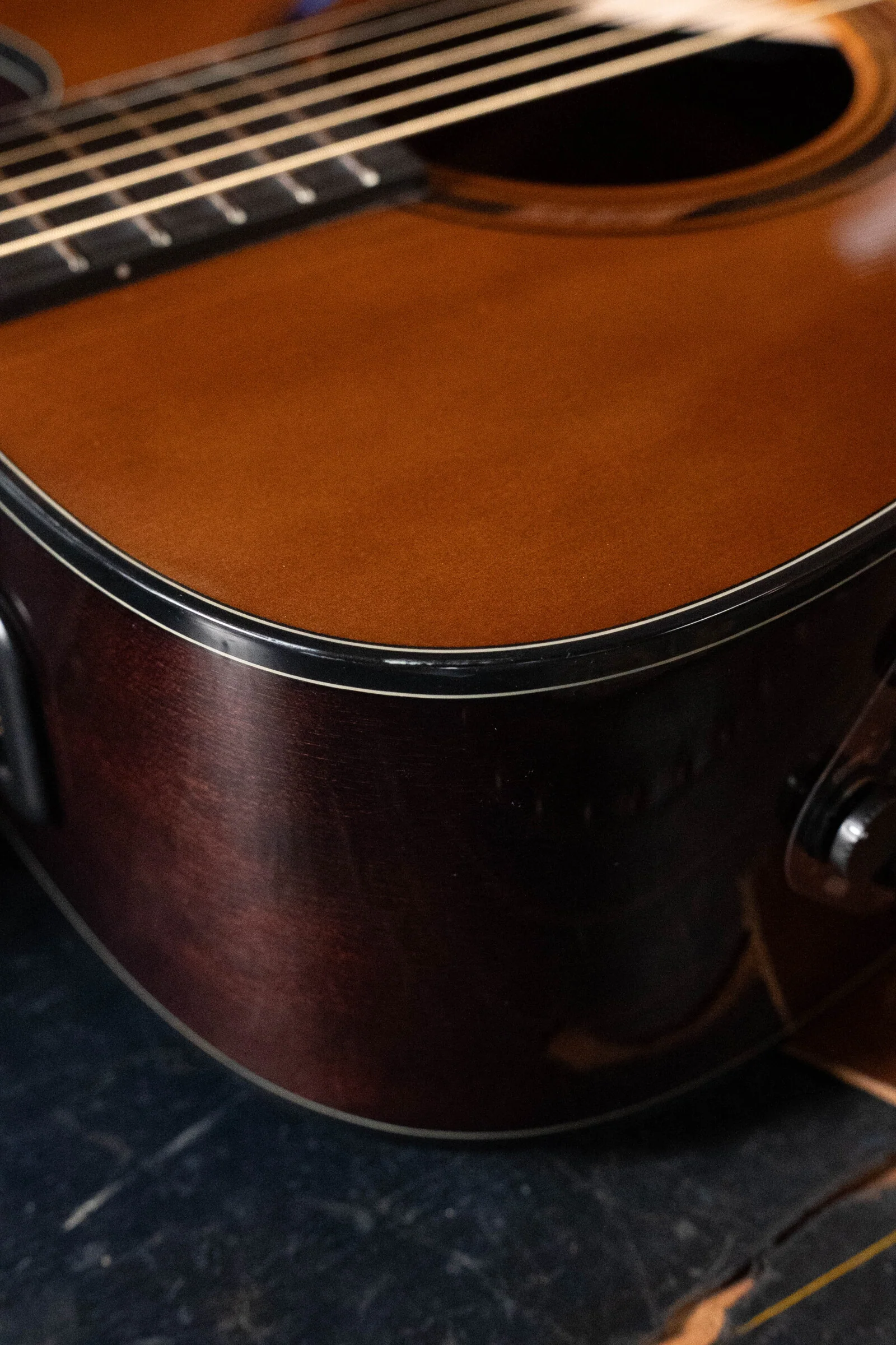 Yamaha TAG3 C-SDB Sitka/Mahogany Sandburst Dreadnought Guitar w/the NEWEST TransAcoustic System #0458 - Image 16